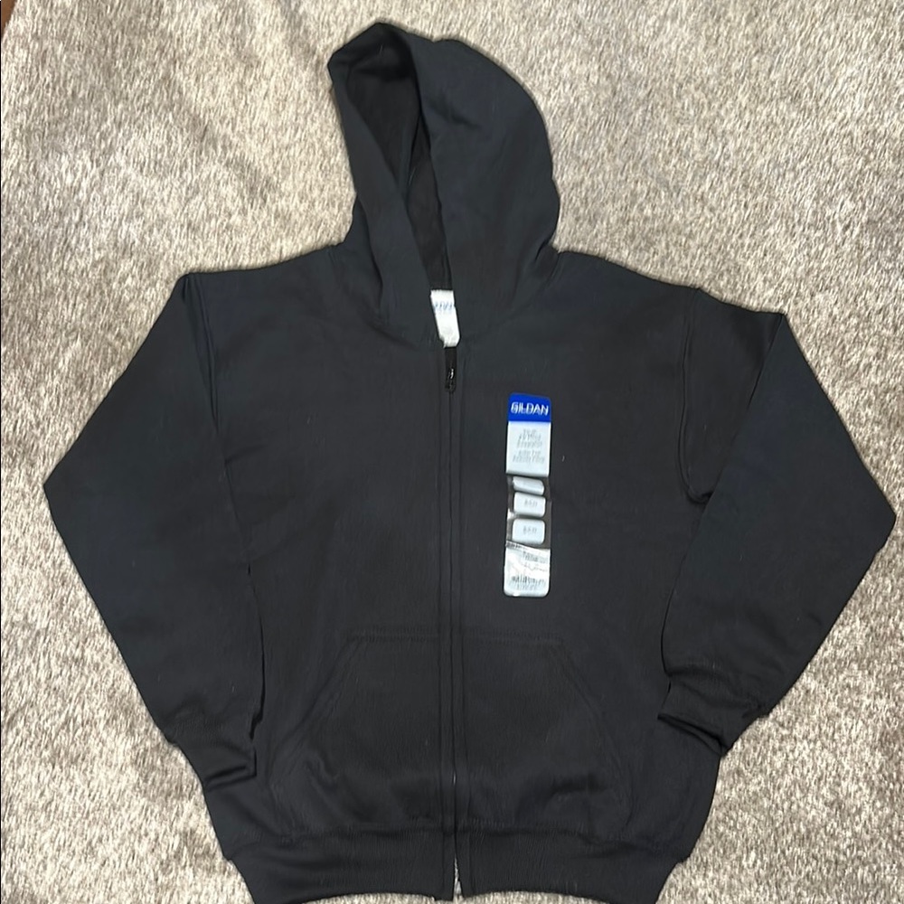 Gildan Kids Black Hoodie